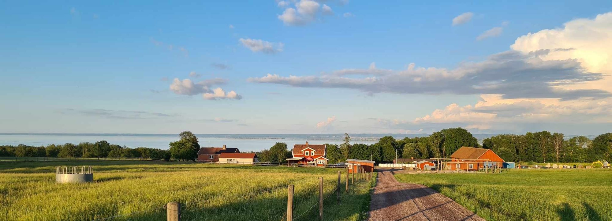 Utsikt över  Vättern  från The View Sweden