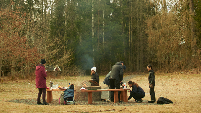 Grillplats.