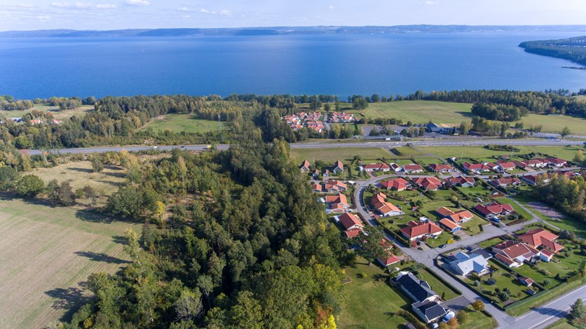 Ett villabostadsområde.